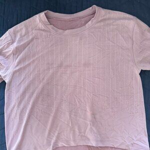 Lulu Swiftly high Low shirt